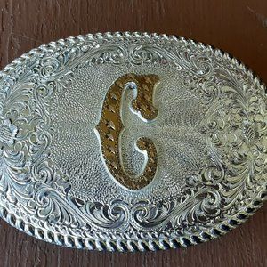 Sterling Silver Belt Buckle